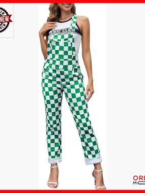 Denim Overalls Jumpsuit High Waist Stretch Jeans Women's Fashion